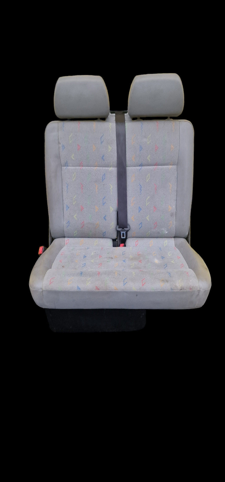 Vw T5 Front double  folding passenger seat in inka Fabric  image 1