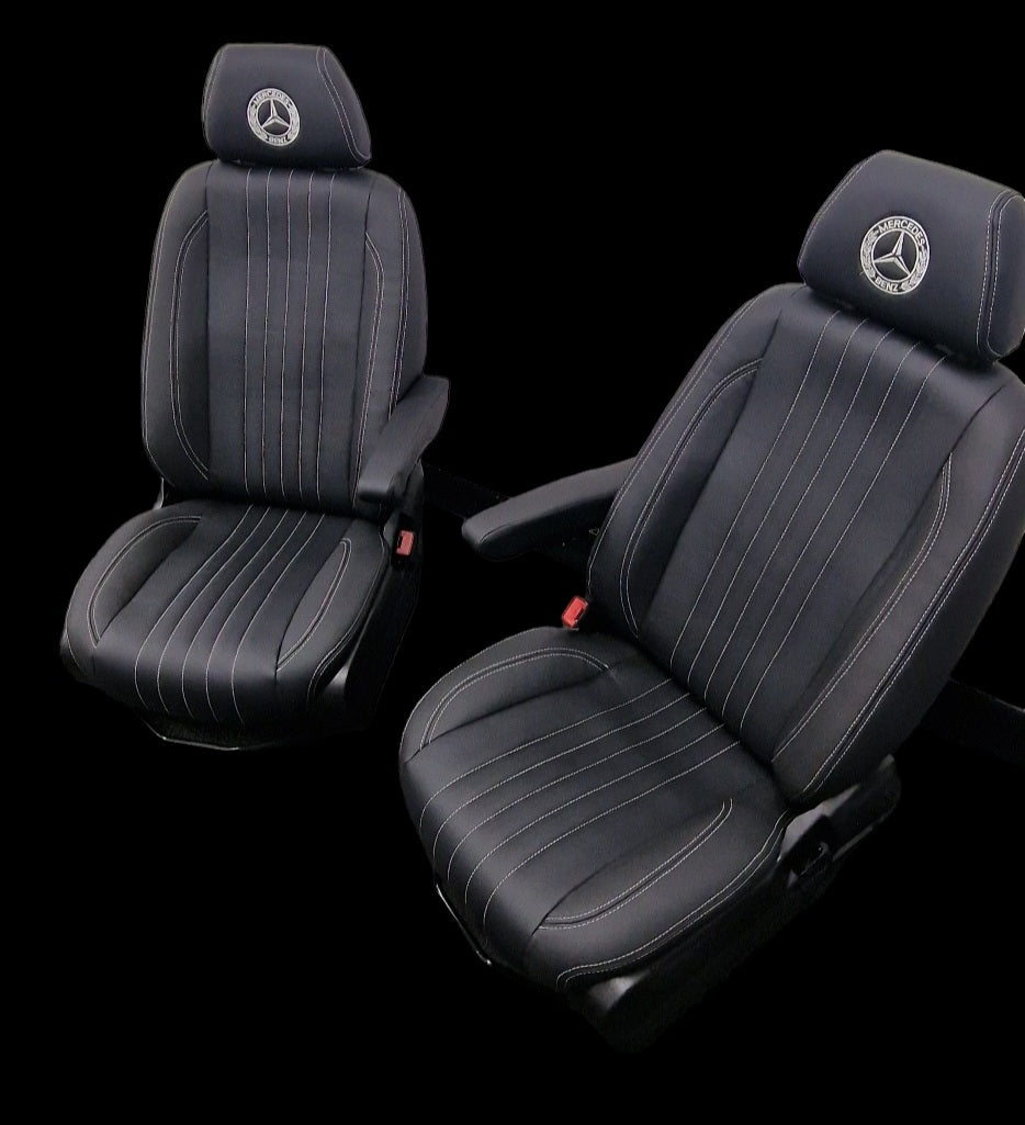 Mercedes Sprinter Seats With Vertical Lines  image 8