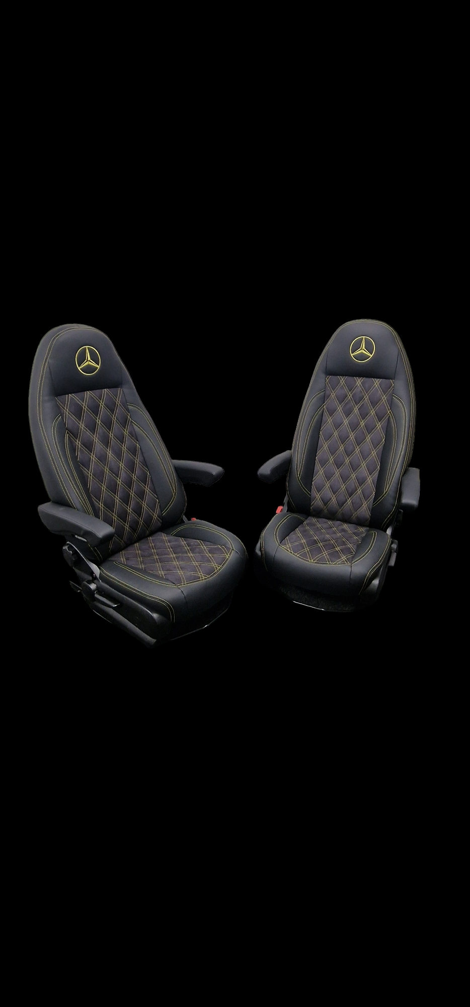 Mercedes Sprinter Captain Seats EX DHL Design 2006-23   image 2