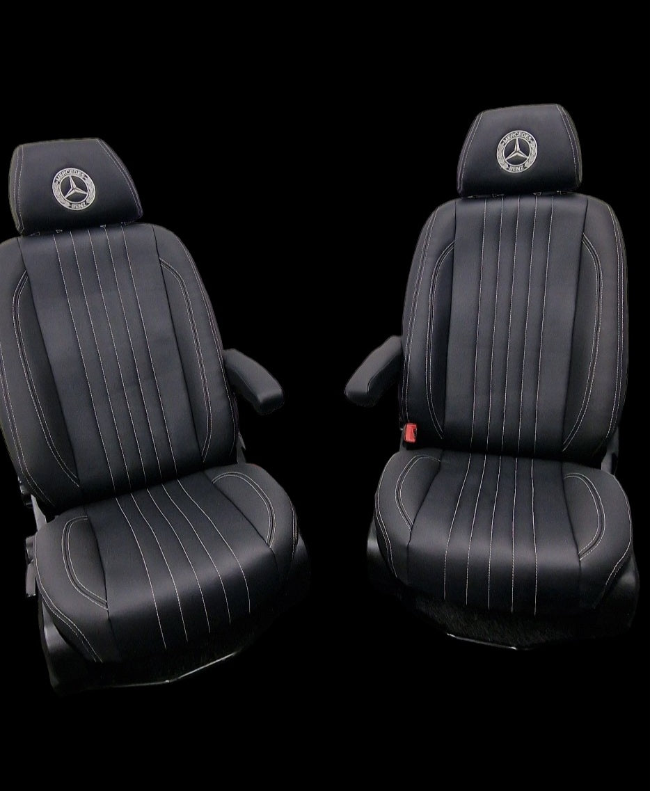 Mercedes Sprinter Seats With Vertical Lines  image 6