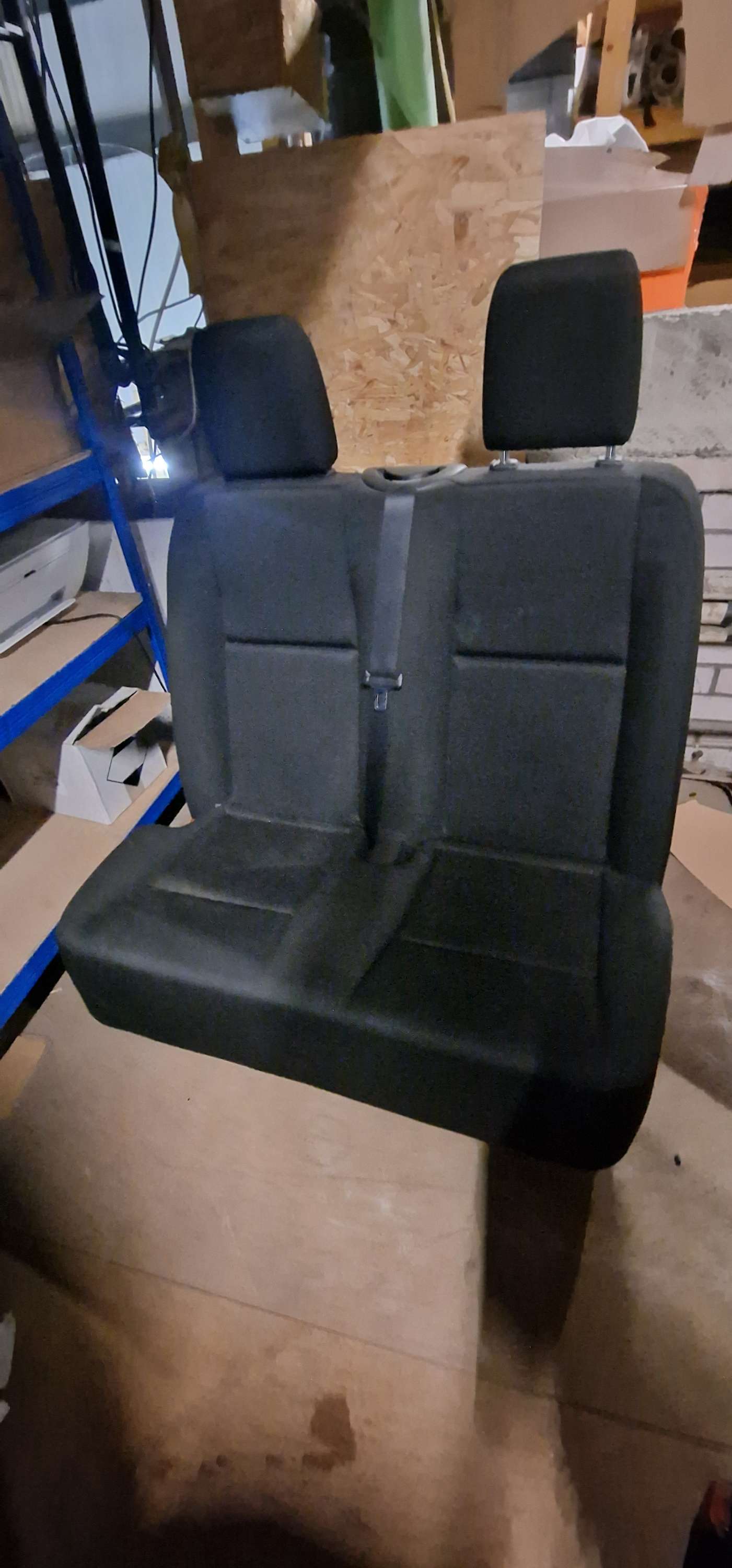 MERCEDES SPRINTER W907/W910 N/S PASSENGER SIDE LEFT DOUBLE SEAT image 1