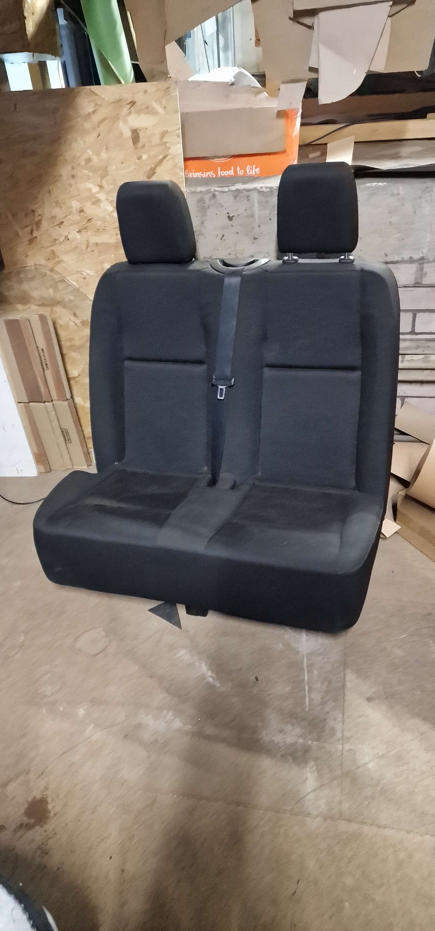 MERCEDES SPRINTER W907/W910 N/S PASSENGER SIDE LEFT DOUBLE SEAT image 0