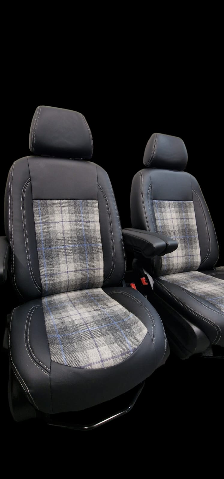 Mercedes Sprinter Tartan Seats image 4