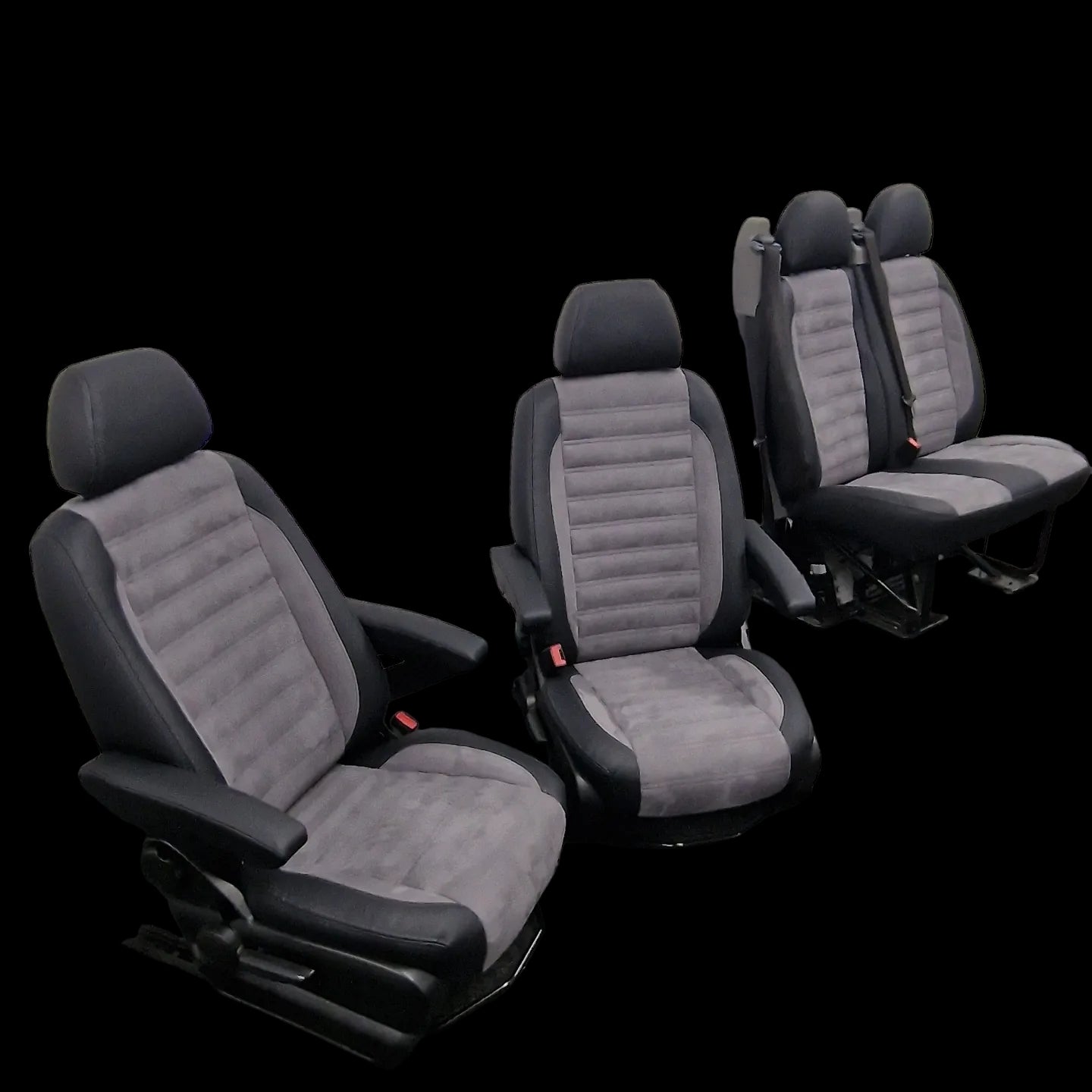 Mercedes Sprinter Kit Converting A Double set to 2 Captain Seat +Double  image 6