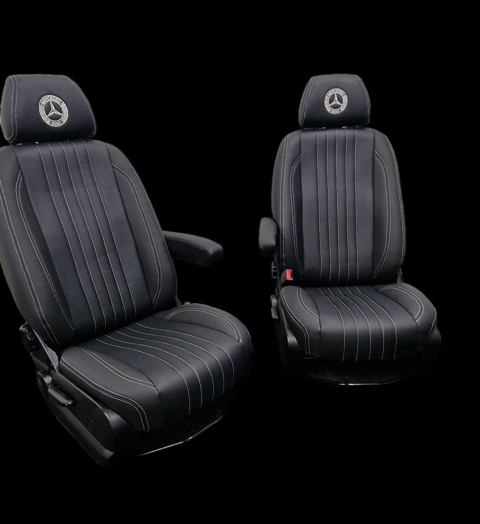 Mercedes Sprinter Seats With Vertical Lines  image 9