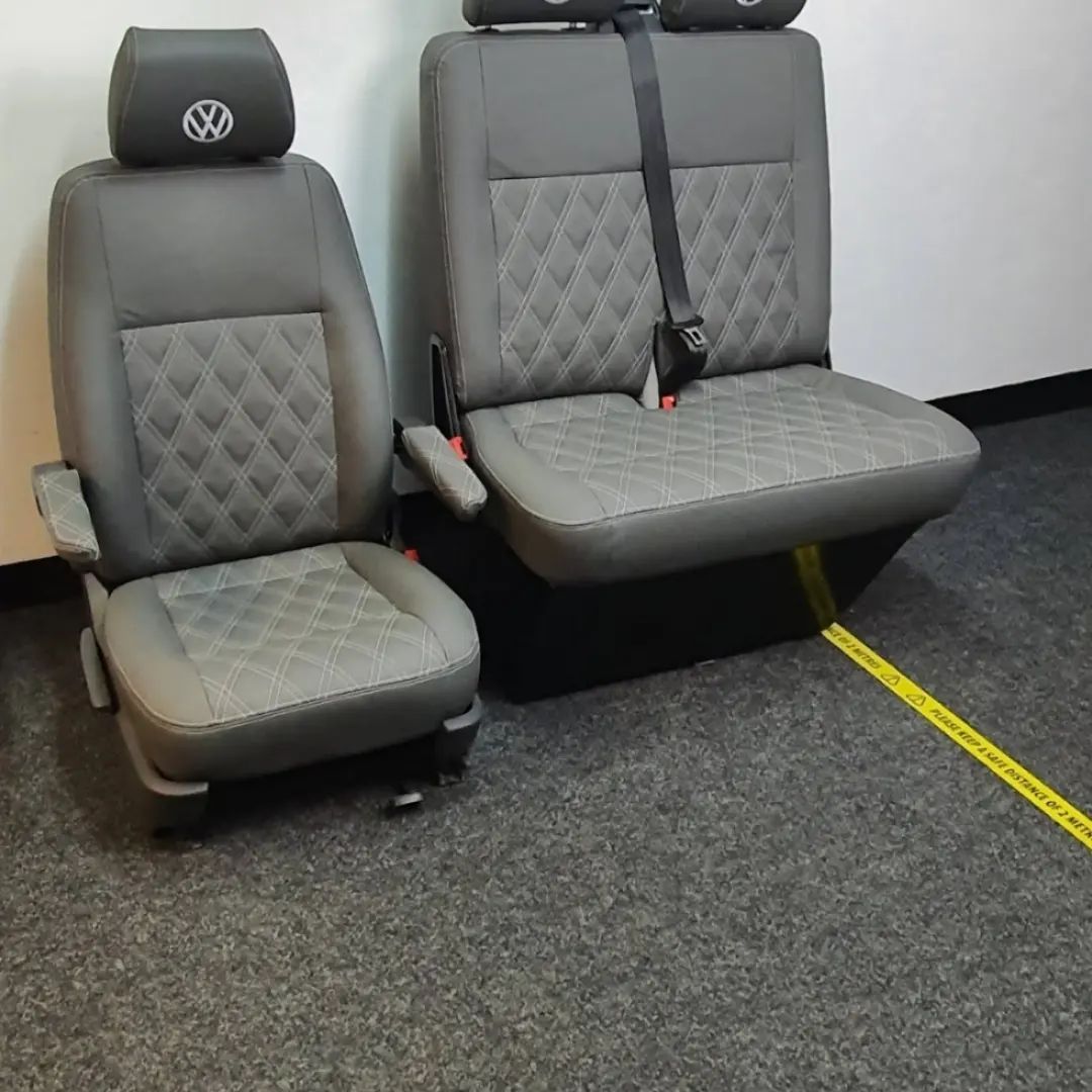 Vw  T5 Transporter Leather Seats image 1