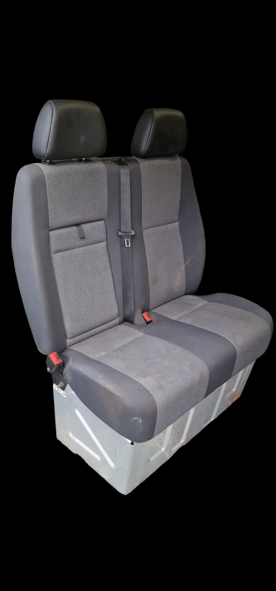 Seat Mercedes Sprinter W907 double passenger  bench 2006-19 image 2