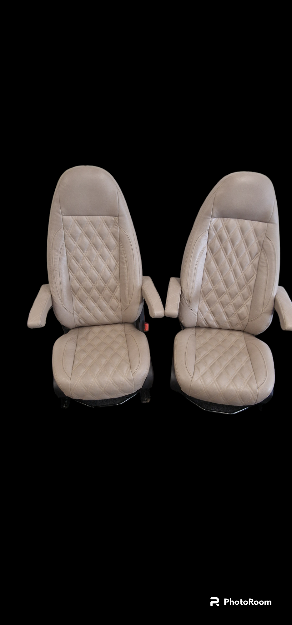 Mercedes Sprinter Captain Seats 2006-2022 FAUX LEATHER image 5