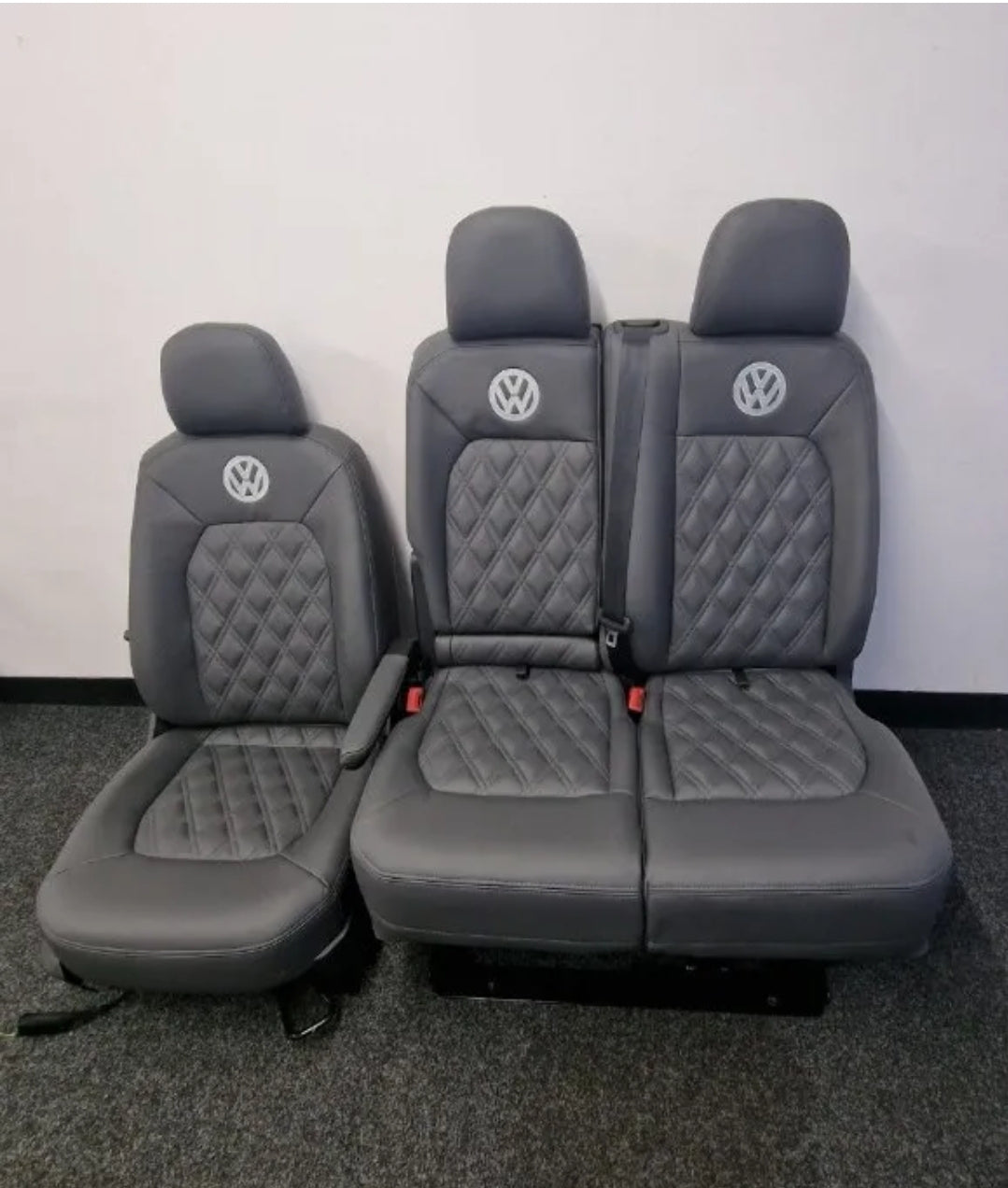 Vw Crafter 2018 Driver Seat And Double Passenger Seat image 1