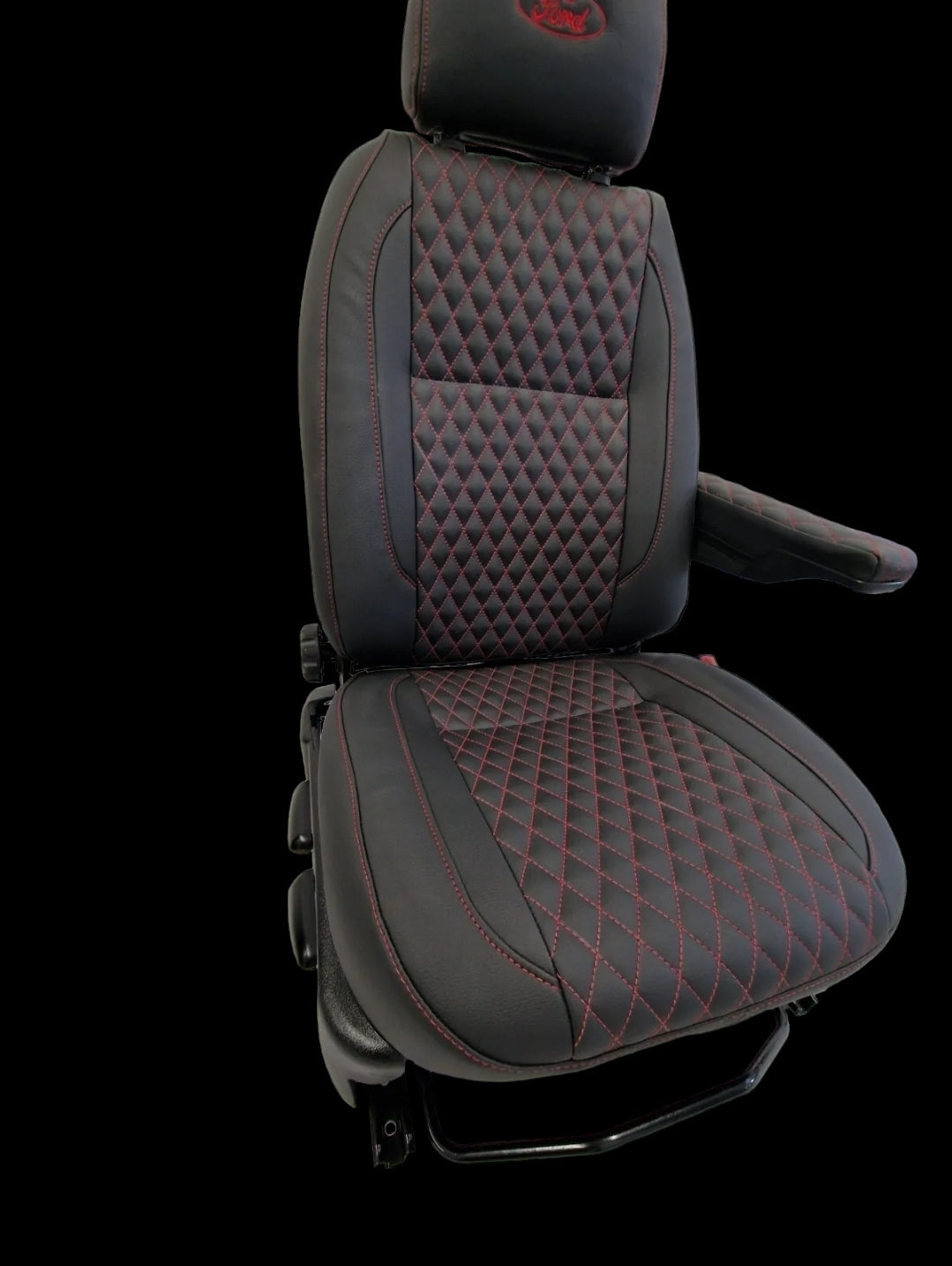  FORD TRANSIT MK6 DRIVERS SEAT WITH ARM REST 2001 - 2006 image 1