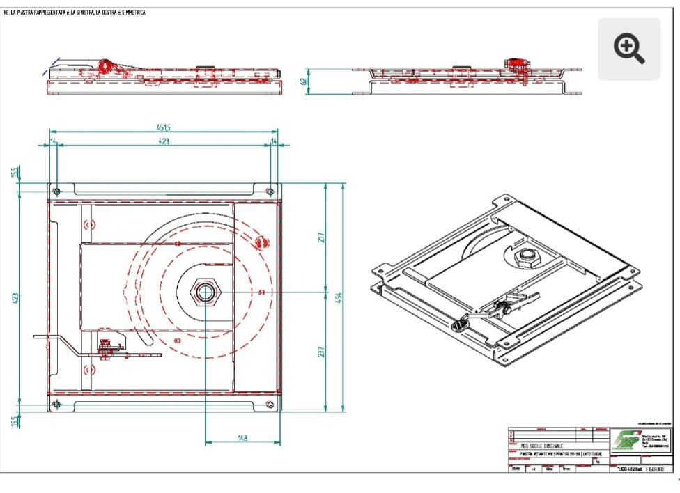 Mercedes Sprinter Swivel Base installation kit For Both Driver and passenger image 4