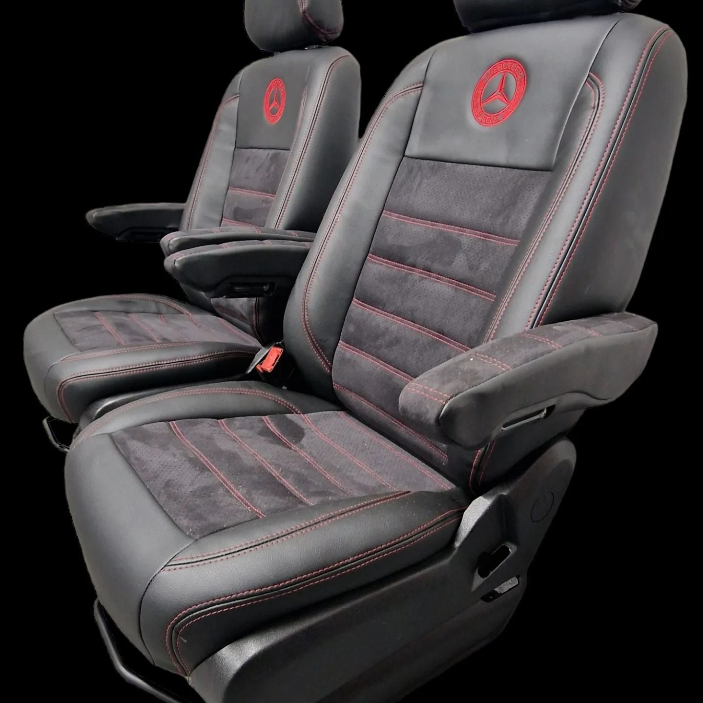 MERCEDES SPRINTER SEATS WITH HORIZONTAL LINES horizontal lines image 1