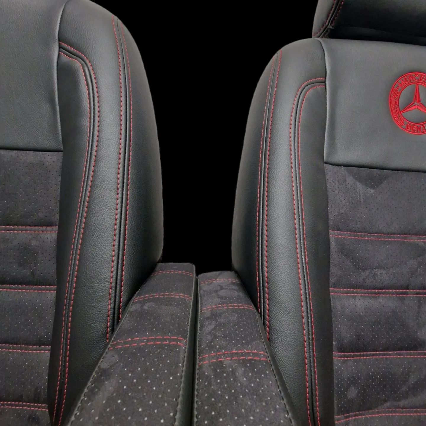 MERCEDES SPRINTER SEATS WITH HORIZONTAL LINES horizontal lines image 4
