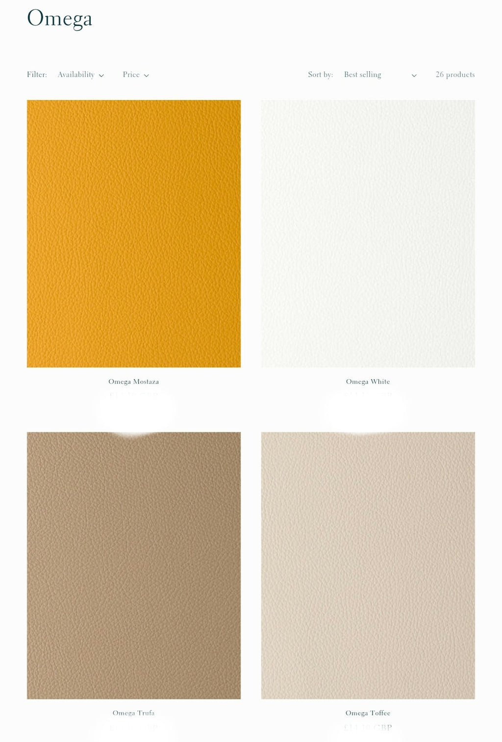 Colour Chart Omega  image 6