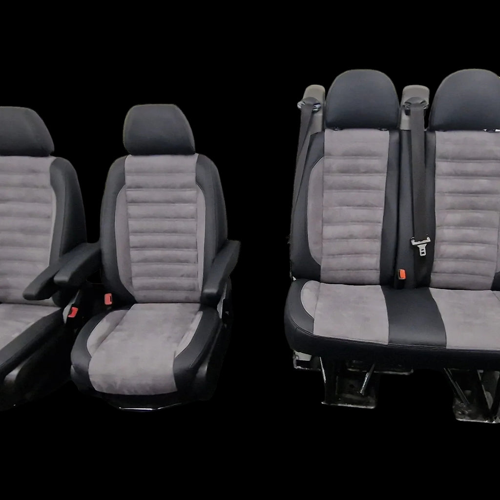 Mercedes Sprinter Kit Converting A Double set to 2 Captain Seat +Double  image 0
