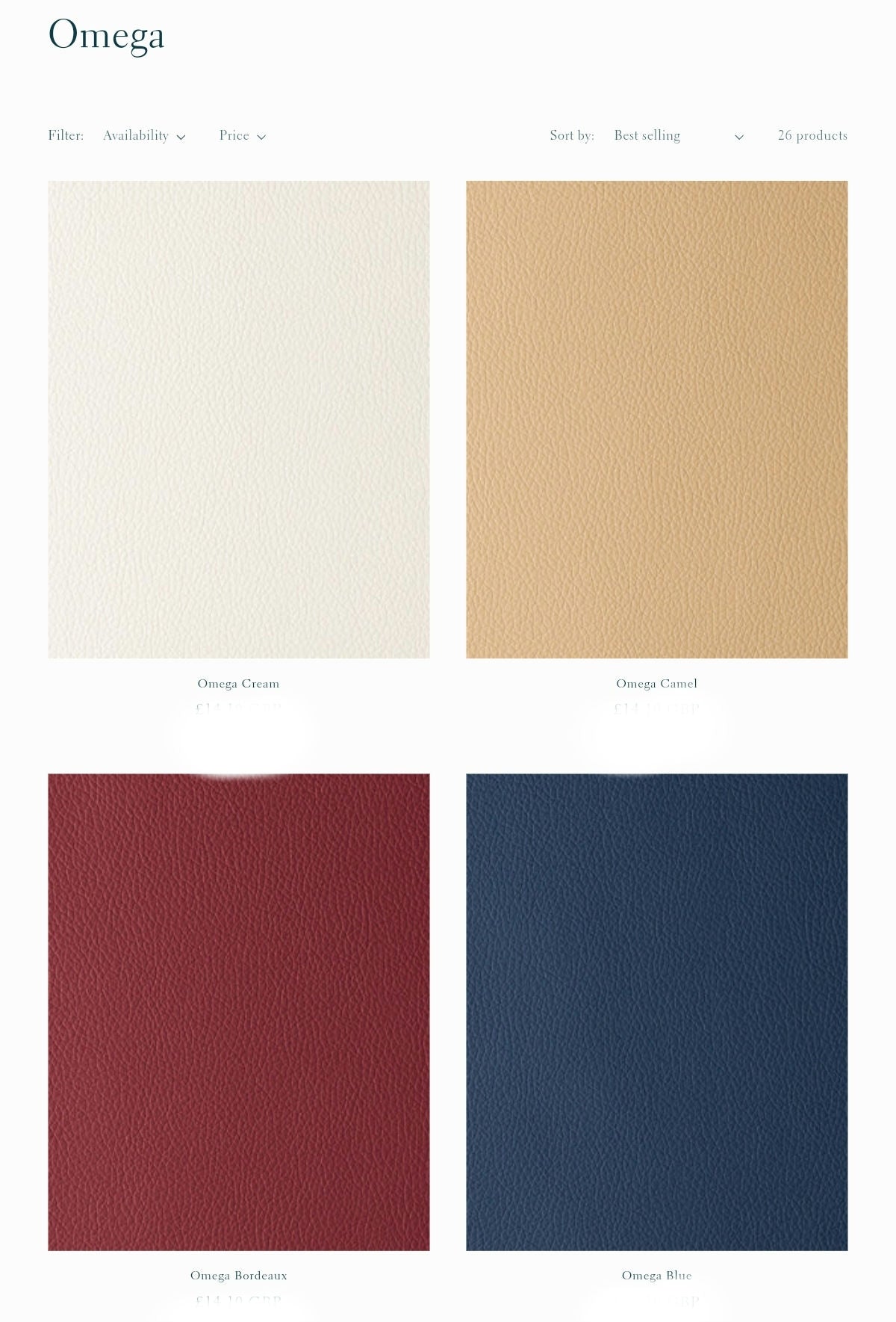Colour Chart Omega  image 2