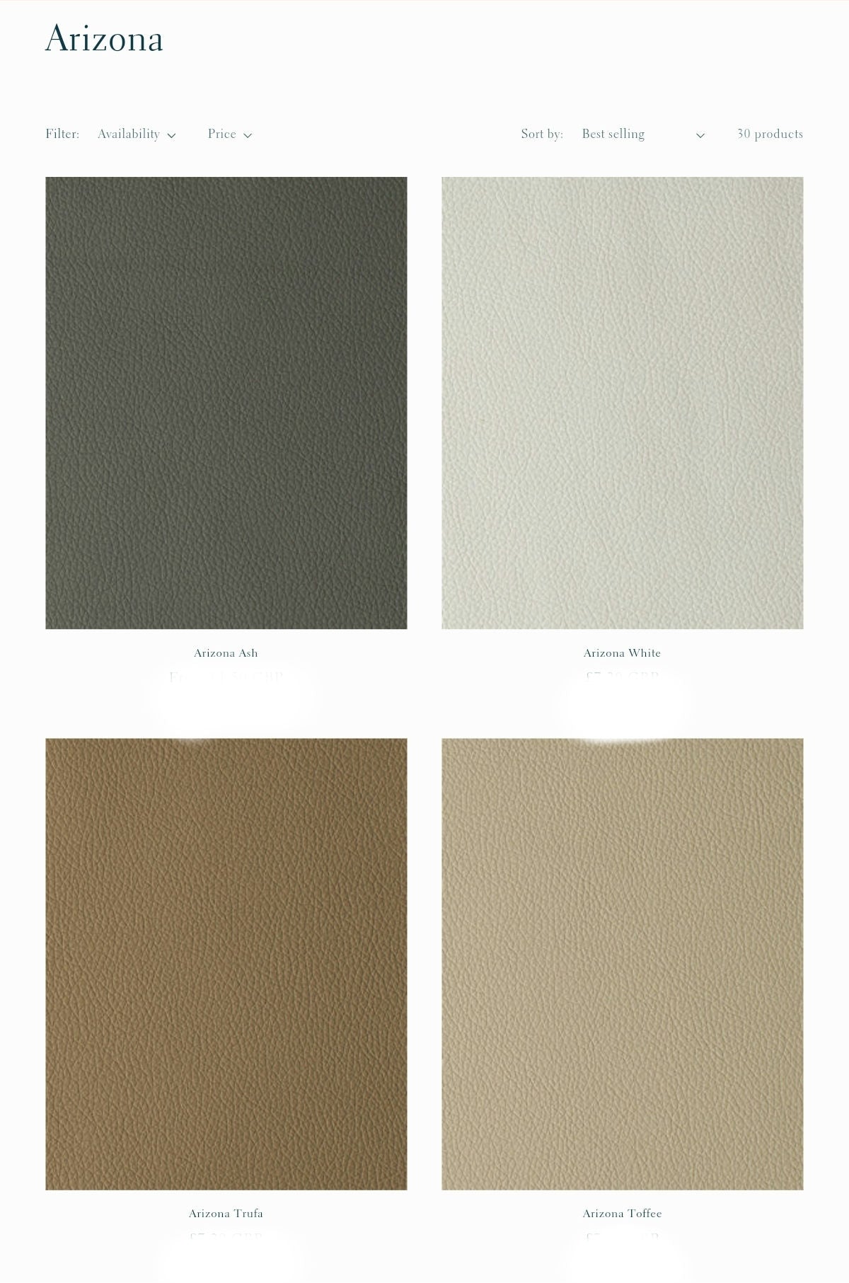 Colour Chart Arizona  image 2