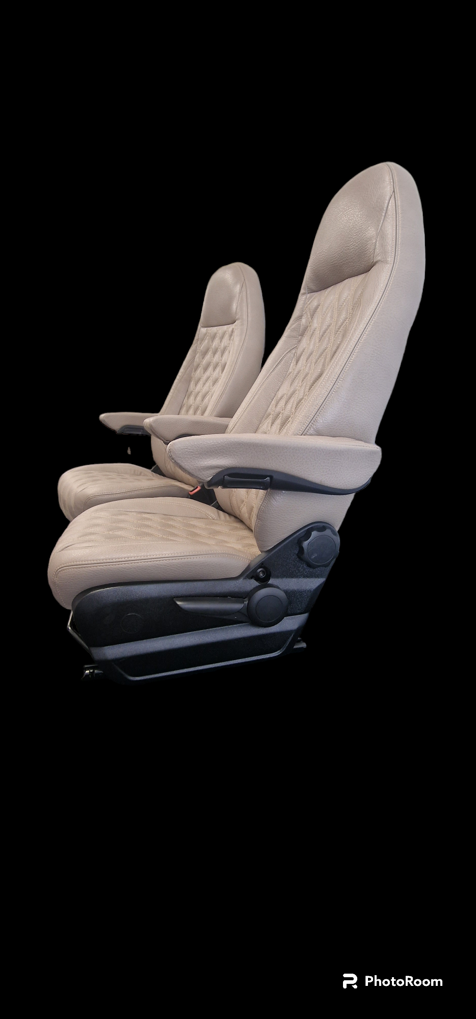 Mercedes Sprinter Captain Seats 2006-2022 FAUX LEATHER image 7