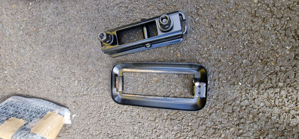 Vw  T5 / T6 /T6.1 Kombi Rear Triple  Bench Seat with Ra il and Seat Belt image 3